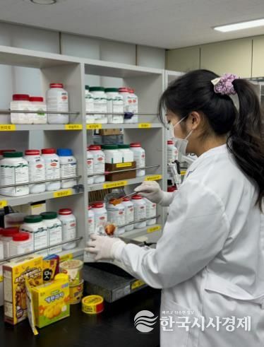 노로바이러스 검사 사진