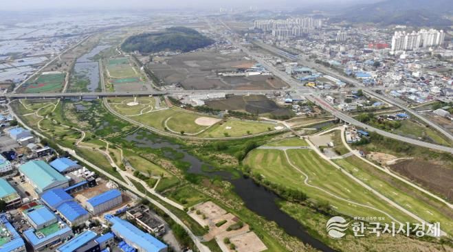 무한천체육공원 파크골프장 전경