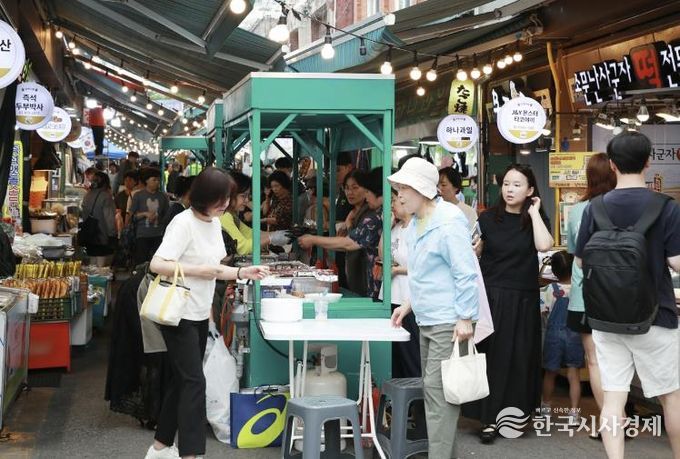 지난해 인헌시장 별빛야간 음식문화축제 전경