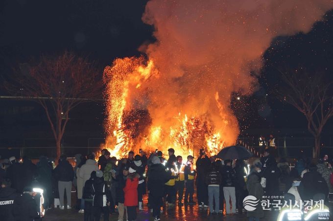 금호강 정월 대보름 축제(전년도 모습)