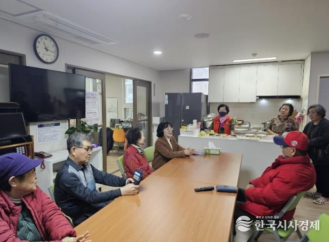 배방효성해링턴 경로당 현장 방문 사진