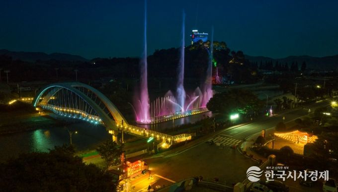 2026년 ‘화순 꽃강길 음악분수쇼’ 공연