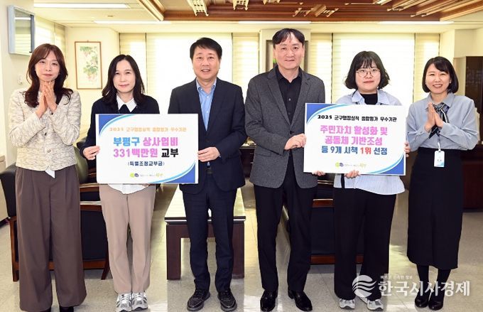 부평구, ‘2025년 군․구 행정실적 종합평가’ 9개 시책 1위 ‘쾌거’