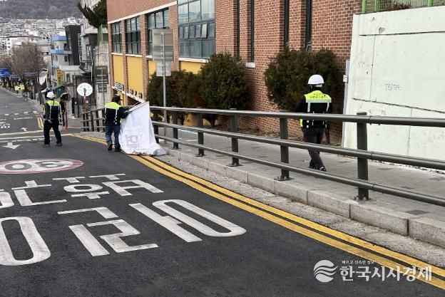 불법광고물 정비 후