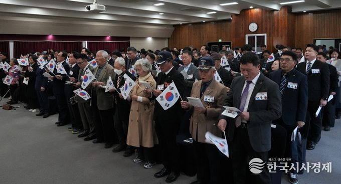 나주시가 지난 1일 제107주년 3·1절 기념행사를 개최했다.