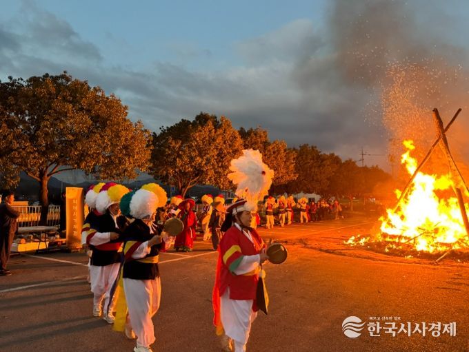 화순군 도곡면, 정월대보름 맞이 달집태우기 행사