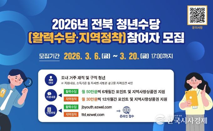 부안군, 전북 청년수당 참여자 모집