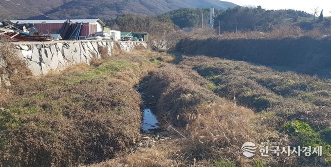 우기 대비 소하천 정비사업 조기 발주완료..