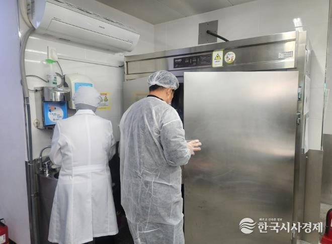 고성군, 봄 신학기 맞아 학교․유치원 집단급식소 식중독 예방 합동점검 실시