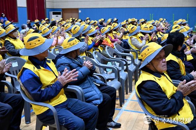 장수군, 2026년 노인일자리 사업 발대식 개최