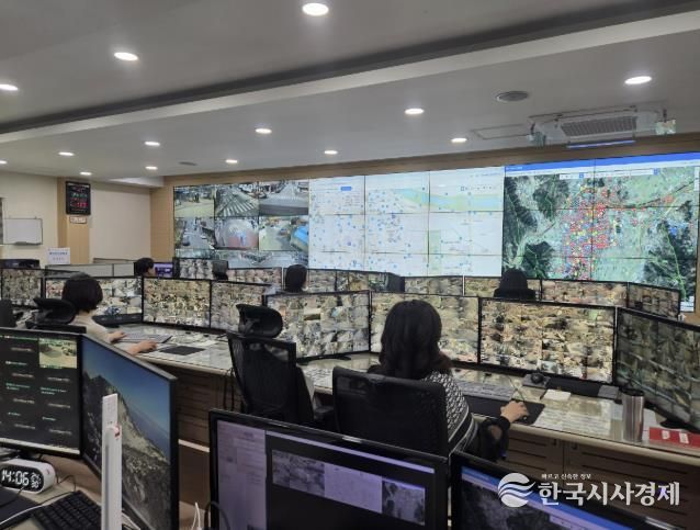 상주시 CCTV통합관제센터