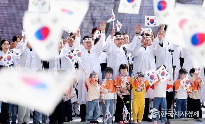 제23회 인동장터 독립만세운동 기념행사 모습