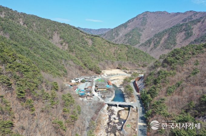 청도군, 행정안전부 「2025년 재해예방사업 추진실태」점검 결과 “장려”지자체 선정(운문면 신원지구 준공사진)