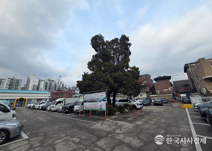 진건읍 용정리 781-2번지 일대 주차 타워 조성 예정 부지