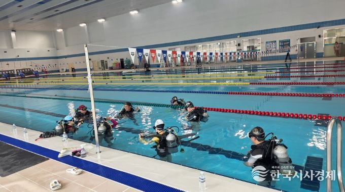 울주종합체육센터, ‘고객의 날’ 기념 스쿠버다이빙 체험 강습에 지역 주민 큰 호응