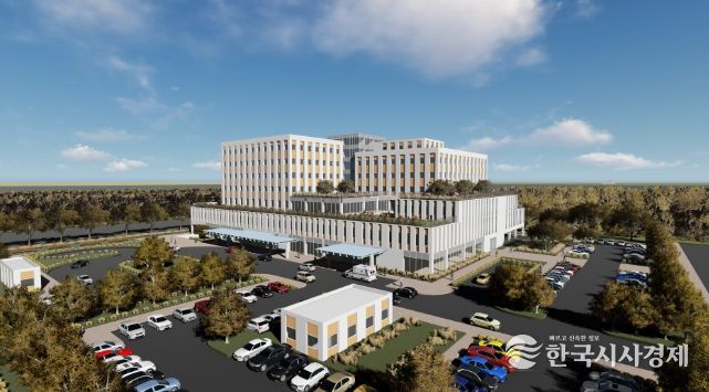 거창 적십자병원 조감도