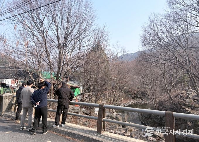 하천, 계곡 불법 점용 집중 점검 실시