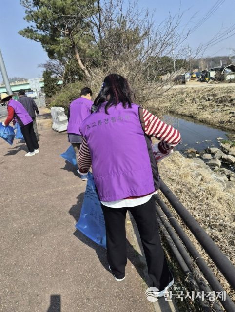 고양시 주교동 통장협의회, 봄맞이 마을대청소 실시