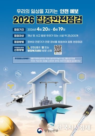 시민 참여 집중안전점검으로 안전 도시 조성