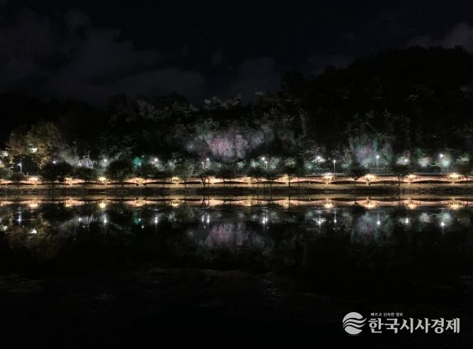 진주시, 야간경관조명 단축운영