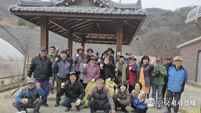 적성면 상원곡리 봄맞이 마을 단장