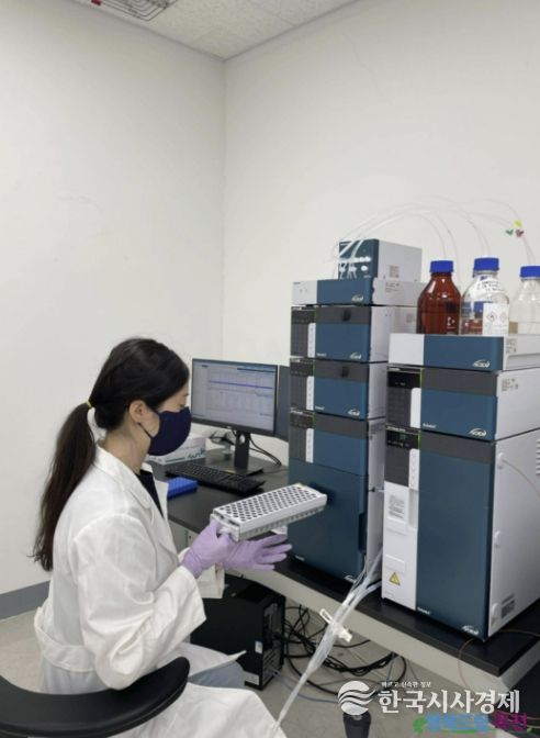 잔류농약 기기분석 사진