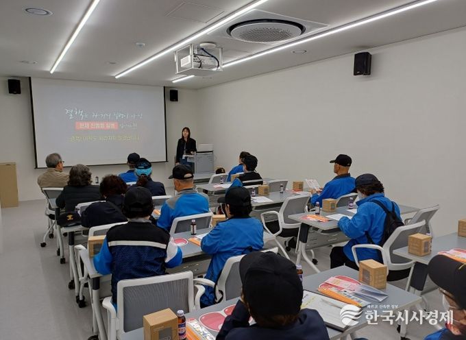 파주시 운정3동 실버경찰대, 결핵·말라리아·구강 건강 교육 실시