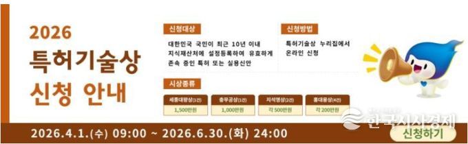 2026년 특허기술상 배너