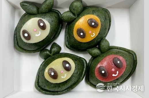 모시잎을 이용한 영광 모시몽 매운맛 개피떡