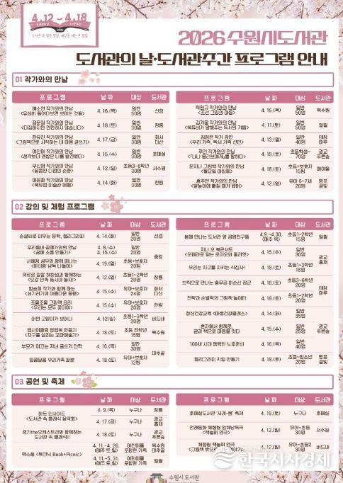 ‘제62회 도서관주간’ 홍보물