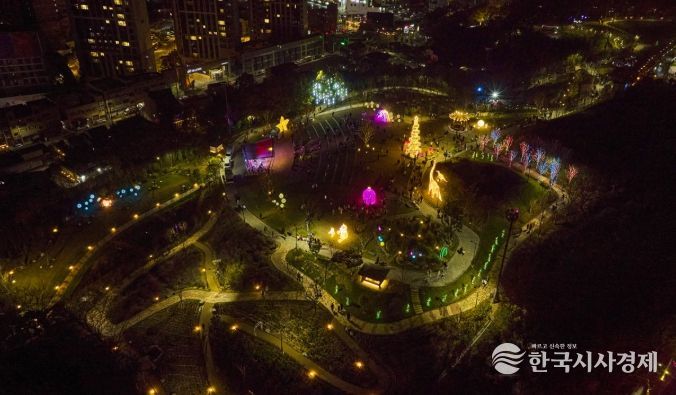 남산공원 일원 야간경관