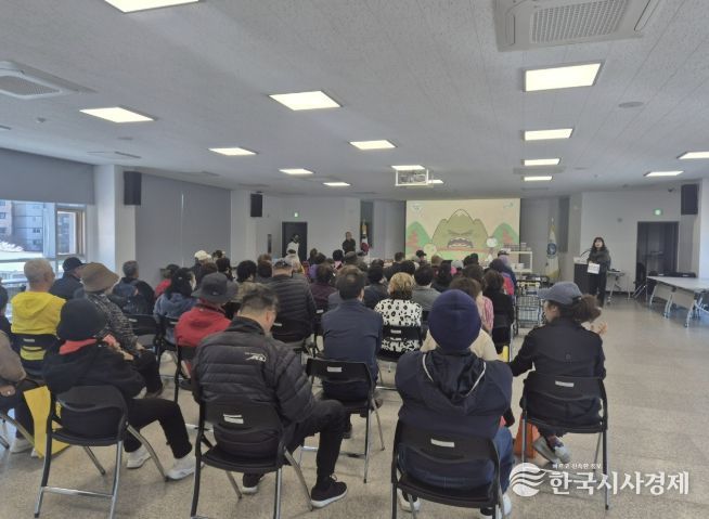 여주시 오학동지역사회보장협의체, ‘오학, 나눔을 잇다’ 대상자에 산불 예방 교육 실시