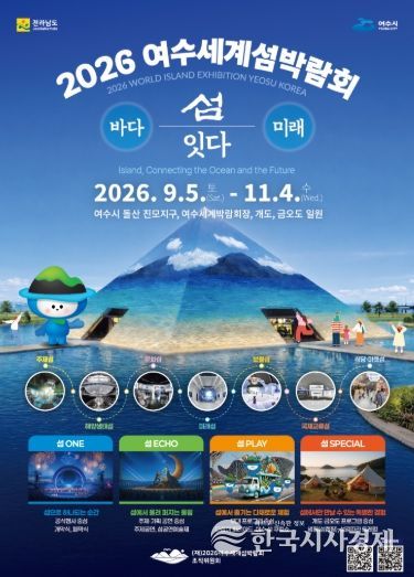 2026여수세계섬박람회 포스터