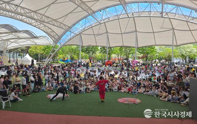 작년 5월 곡성섬진강기차마을에서 열린 어린이날 특별 행사