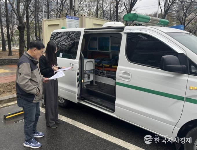 동두천시, 응급환자 안전을 위한‘구급차 운용 실태’ 집중 점검