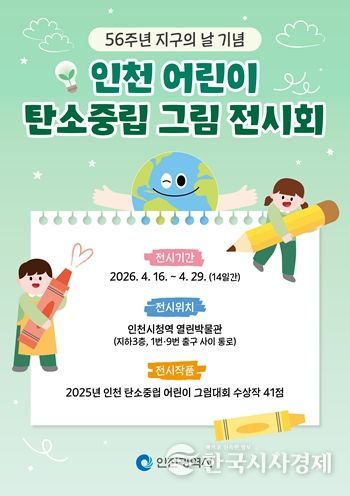 어린이 탄소중립 그림 전시회